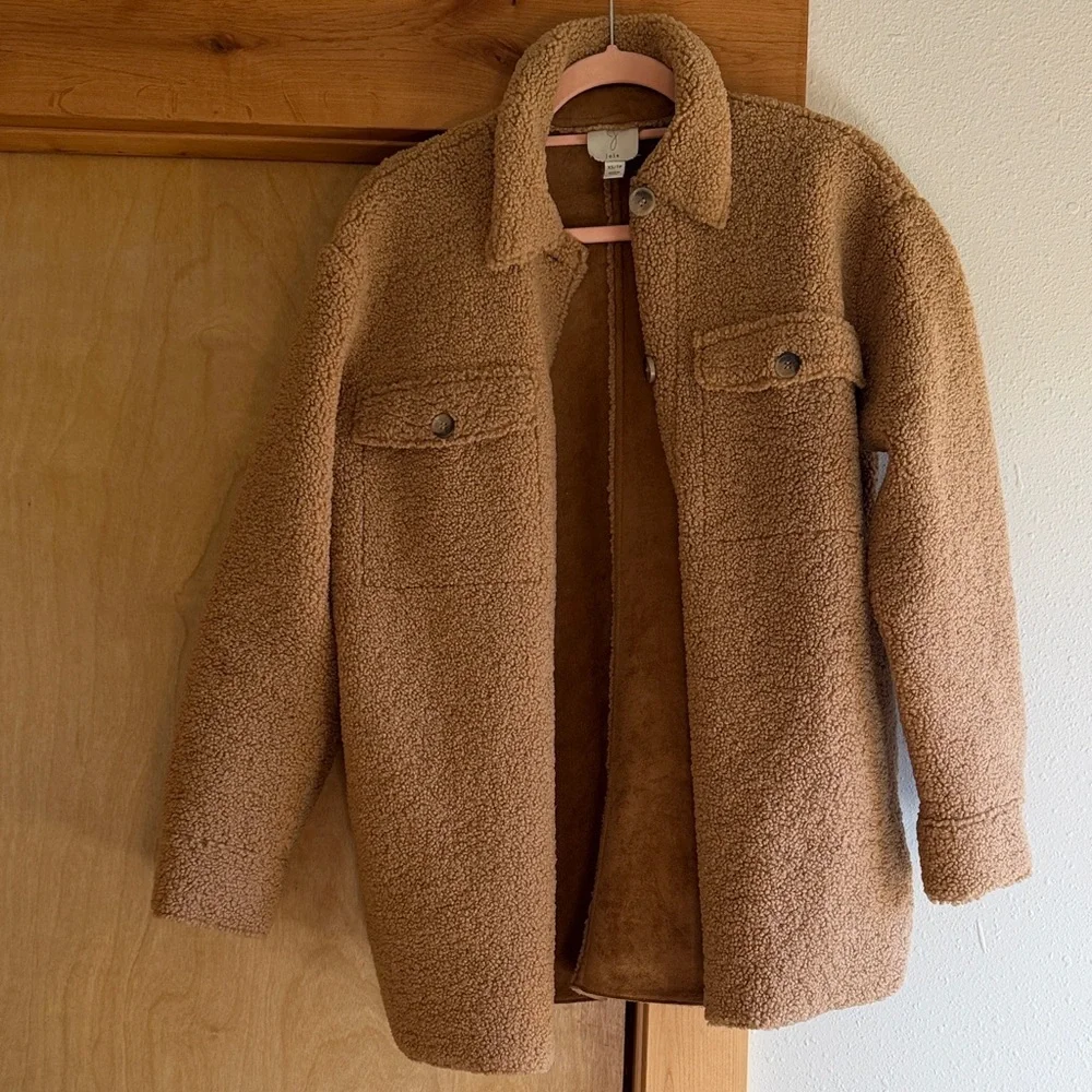 Joie Brown Teddy Jacket - Picture 3 of 5